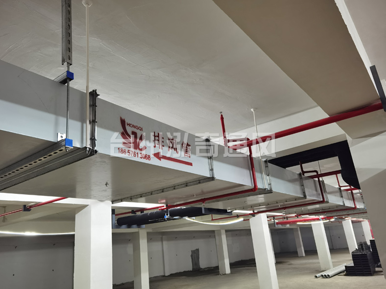 通辽新型钢面镁质复合风管(耐火风管)
