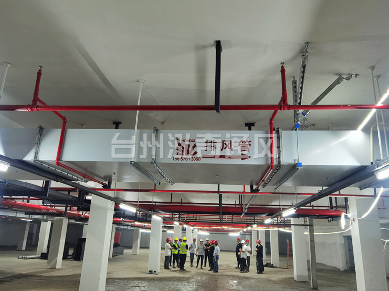 通辽新型钢面镁质复合风管(耐火风管)